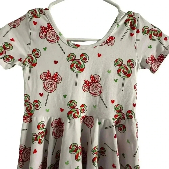 Wild Rich Kids Other - Wild Rich Kids twirl dress girls size 11/12 disney christmas lollipops print